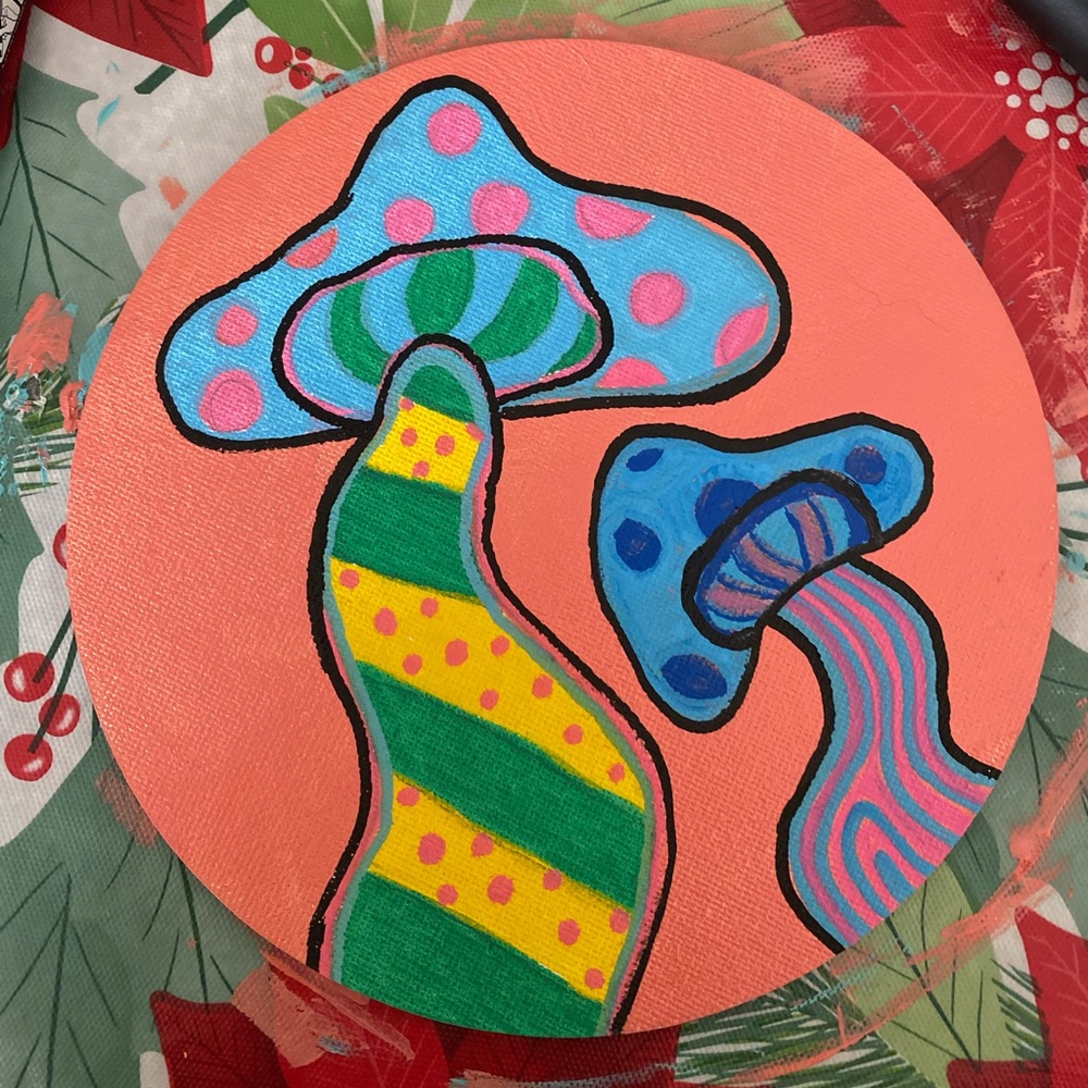 Hand painted magnets